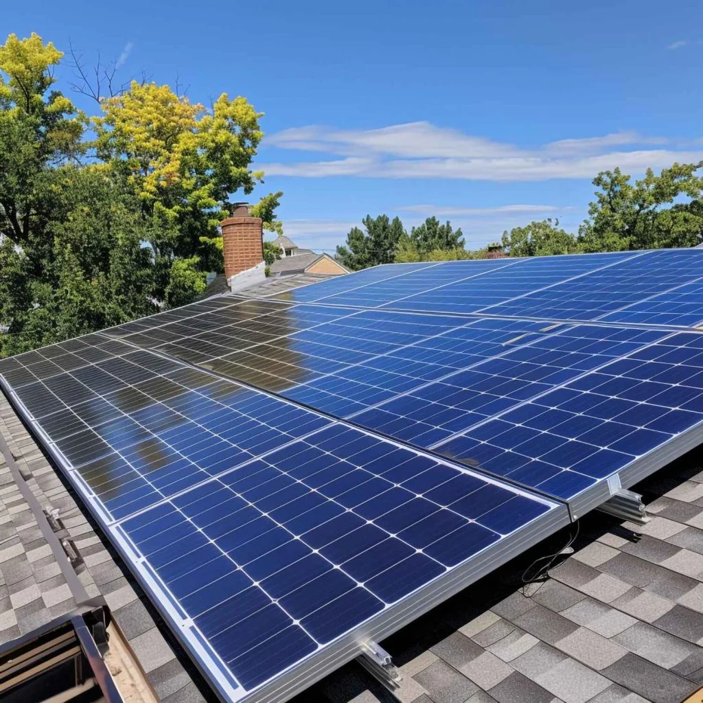 Solar energy installation